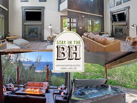 High Mountain Rustic Cabin- Hot Tub- Game Loft