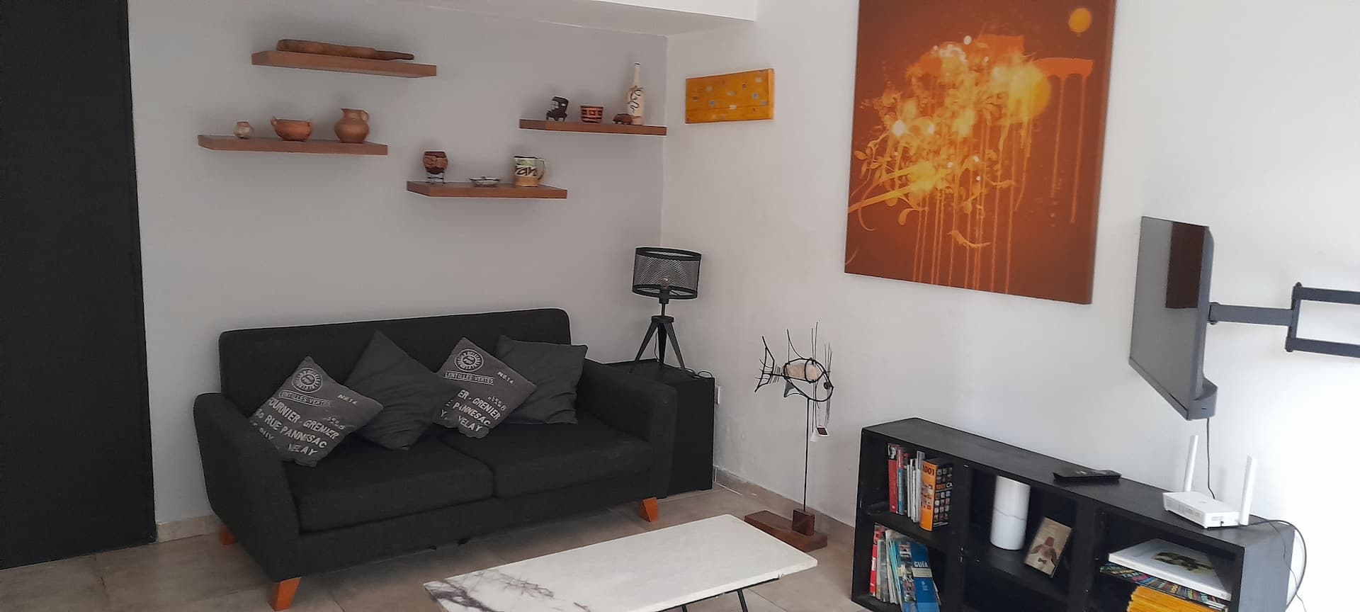 Apartment in Olivos with a garden