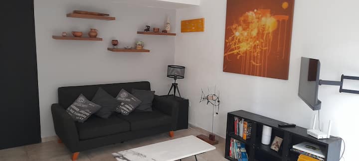 Apartamento de 1 quarto em Martínez com jardim