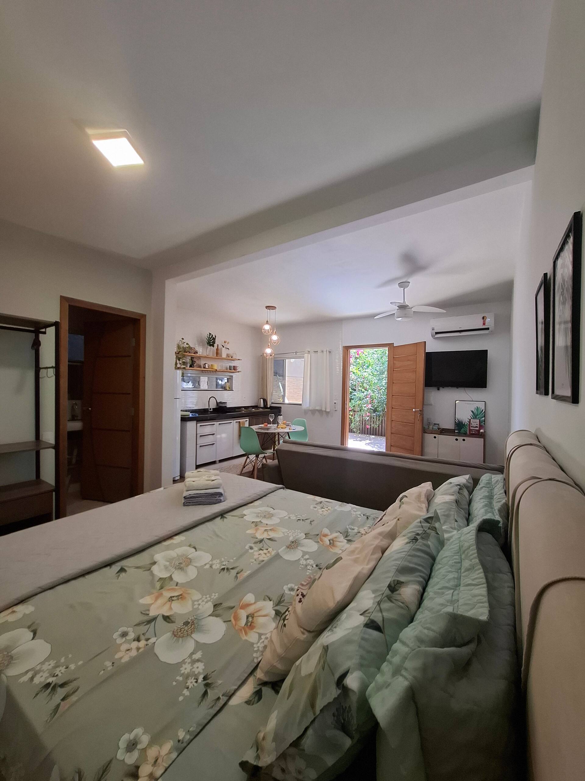 ✩Cozy Studio in Downtown/QUEEN Bed/WIFI6✩