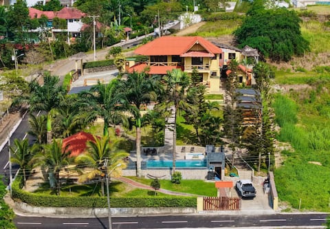 Campomar Olón: Jacuzzi, Pool and Sauna
