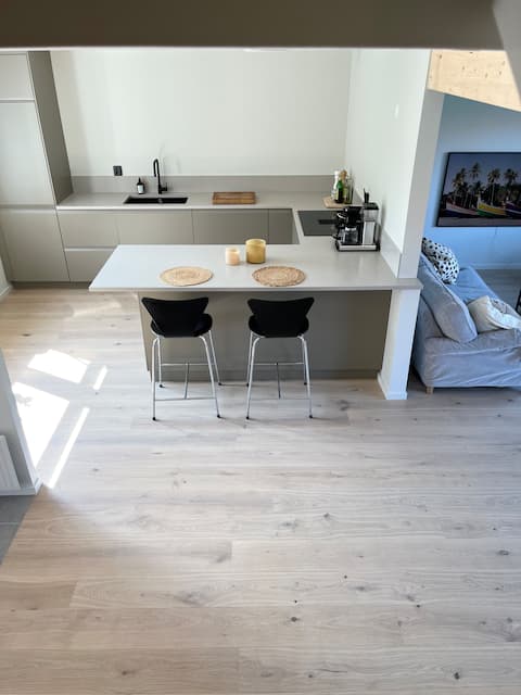 Townhouse at Pålsjö Skog with lush outdoor environments