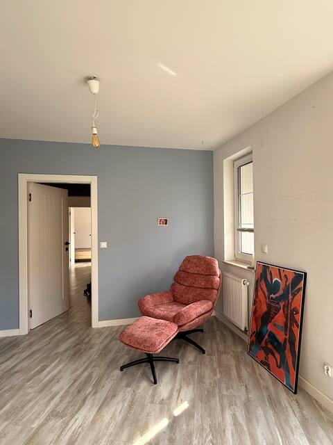 Successful Airbnb property: Lovely flat with garden in Aniołki