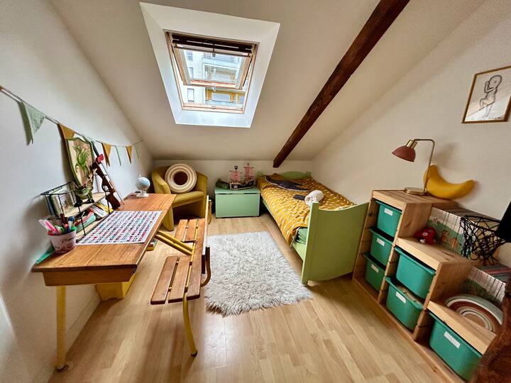 带1张单人床的儿童房