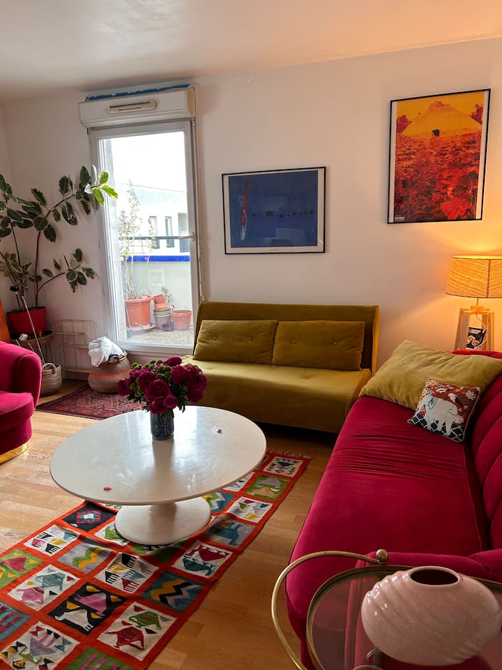 Bel Appartement Spacieux & Cosy - Pantin