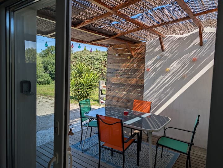 Studio Avec Grand Jardin Clos, Animaux Bienvenus - Marseillan