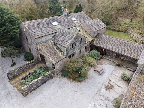 Large stone barn in the heart of The Dales