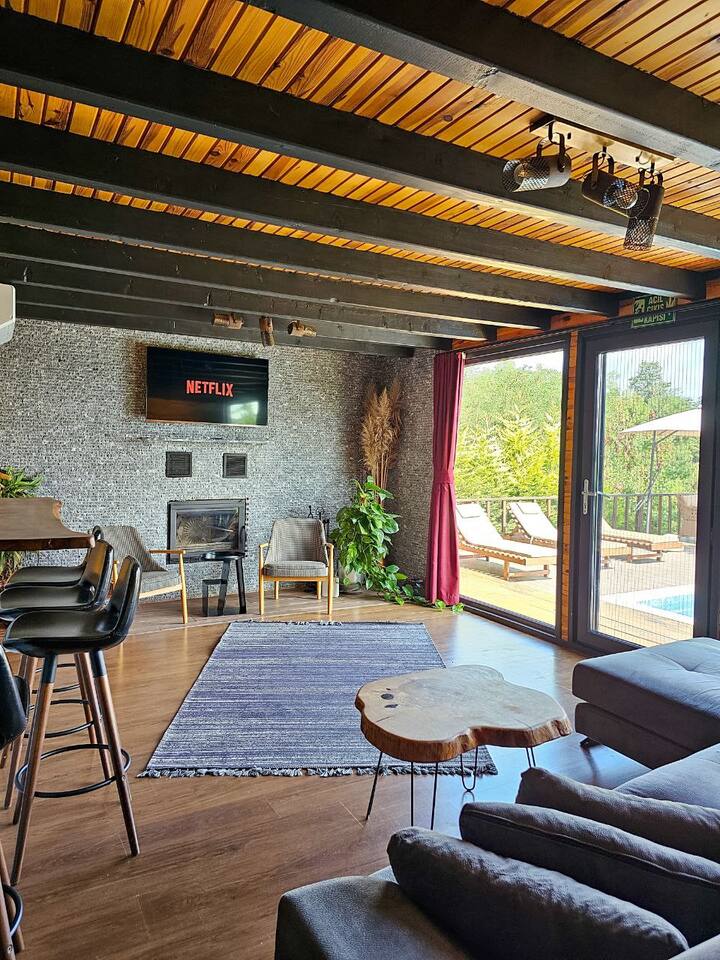 Villa Güneş Sapanca Sıcak Havuz Ve Jakuzi - Karasu