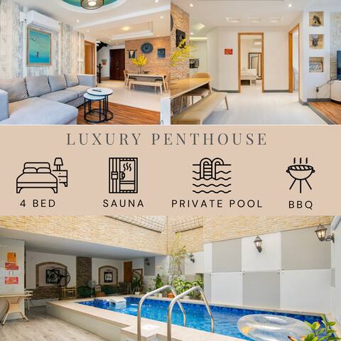 Luxury Suites_Penthouse/D5/private_ Free Pool/Sauna*