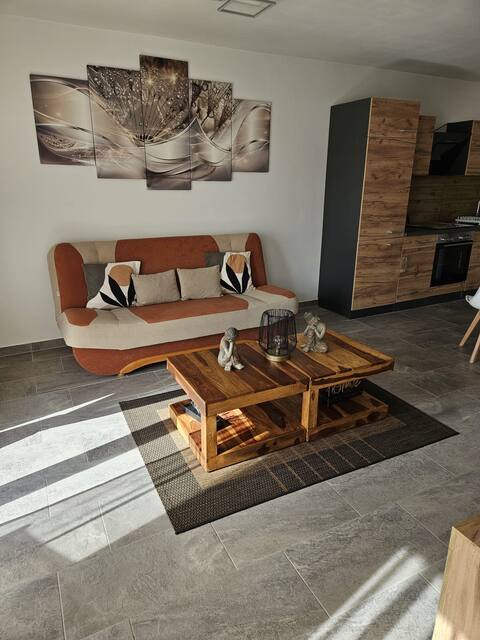 Noble condo with balcony in Markkleeberg