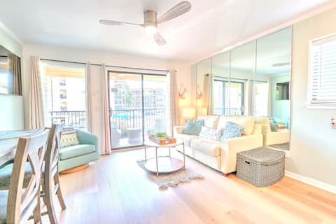 Popular Airbnb listing: Desirable Oceanfront Resort*End Unit*Bikes/Chairs in Hilton Head Island