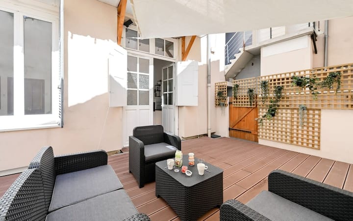 Le Refuge De Valmy Calme Terrasse Privée - Lyon