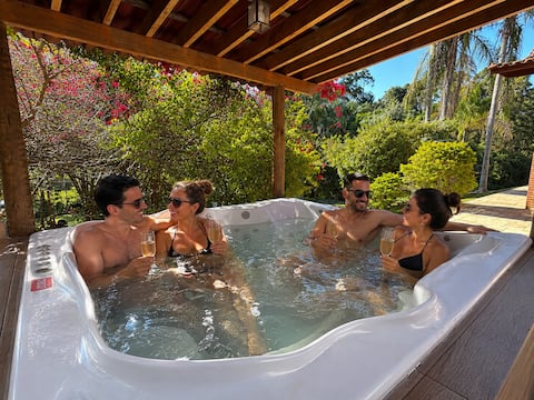 Farmhouse with Jacuzzi | Ideal for Birthdays