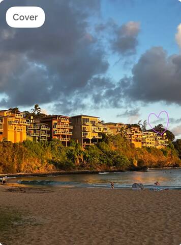 Oceanfront Retreat on Kalapaki Bay Kauai Sleeps 4