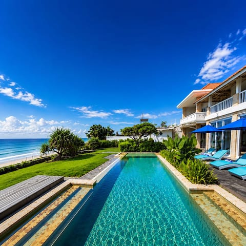 Tranquil Oceanfront Villa Near Sanur w/ Breakfast