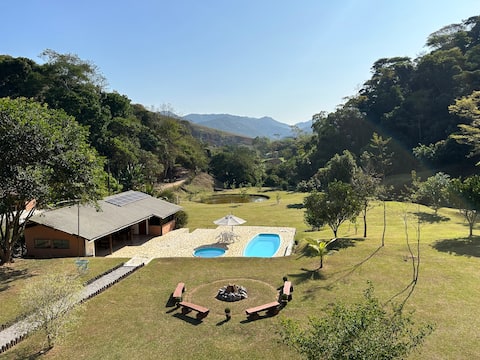 Farmhouse with pool for up to 10 guests