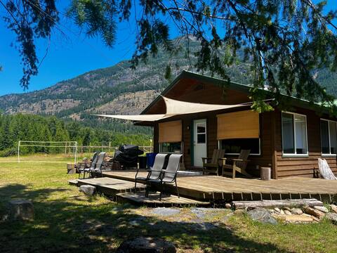 Secluded Riverside Paradise with Private Beach