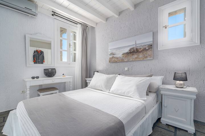 Villa Fragkia, private lounge area, sea view