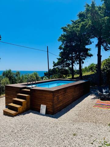 Villa Romanelli NEW, sea view, mini-pool, garden gallery image 3