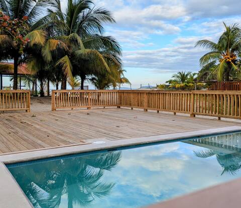 Ocean Front with Pool!  Casa Playa! En Tela!