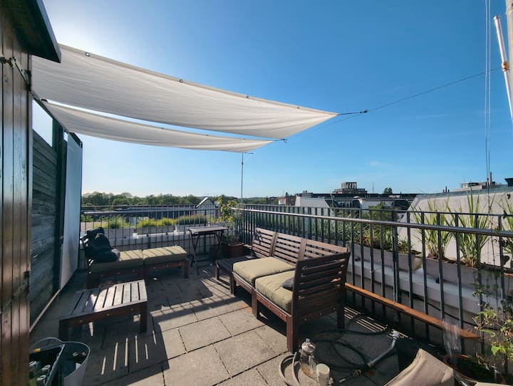 Bright City Penthouse With Terrace In Top Location - Hamburg