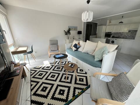 Airbnb performant: Le Mirbois Pontaillac-class 4*2 bedrooms 4 people à Royan
