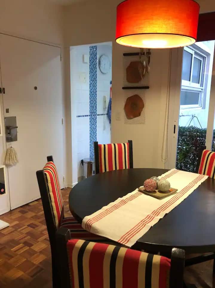 Furnished two-bedroom apartment in Recoleta