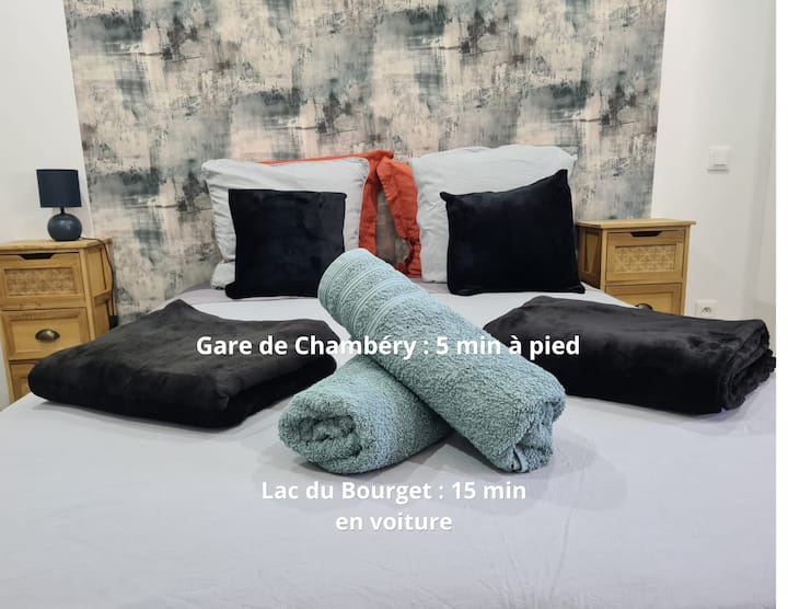 Appt Cosy Chambéry · 30 Min Annecy & Alpes - Chambéry