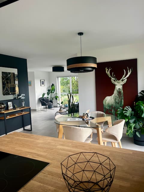 Successful Airbnb property: Charming modern house in Plouescat