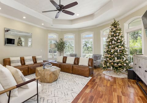 Rockslide Pool+Hot Tub+Fire pit | Luxury Estate