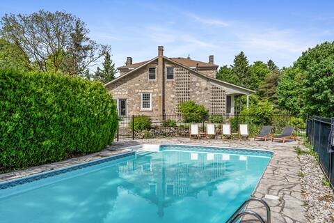 Farm Stay with Hot Tub, Toboggans & Winter Trails