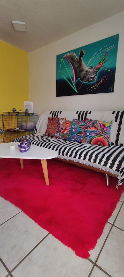 Top Airbnb: Modern and comfortable depa with garden in State Of Mexico