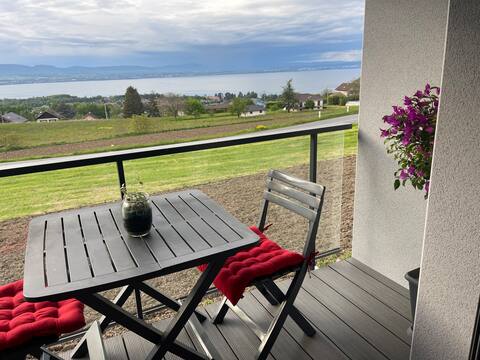 Lake Geneva Studio 2 people + 1 child possible