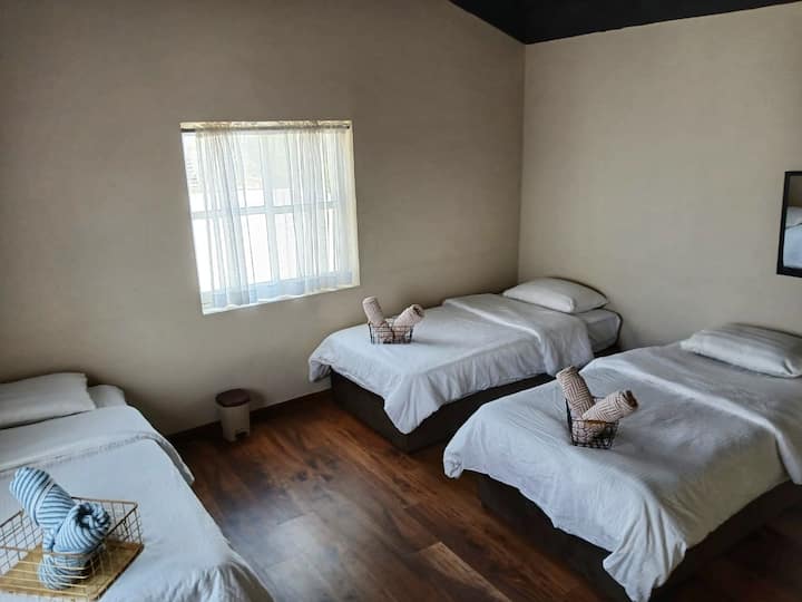 3 single bed 