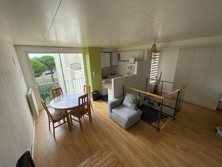 Duplex Lumineux Avec Terrasse Et Vue Dégagée - La Grande-Motte