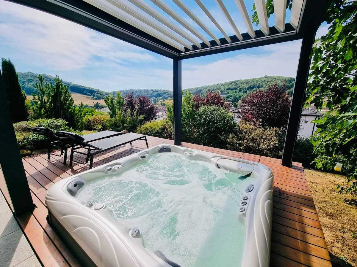 Jacuzzi de la villa