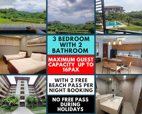 Cozy 3-bedroom Anvaya condo with pool