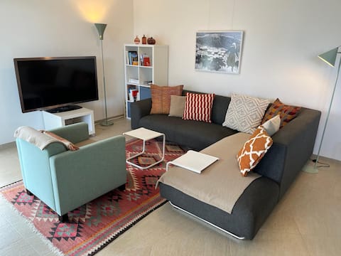 Top performing Airbnb: Vacation home - View of mountains & city in Valais/Wallis