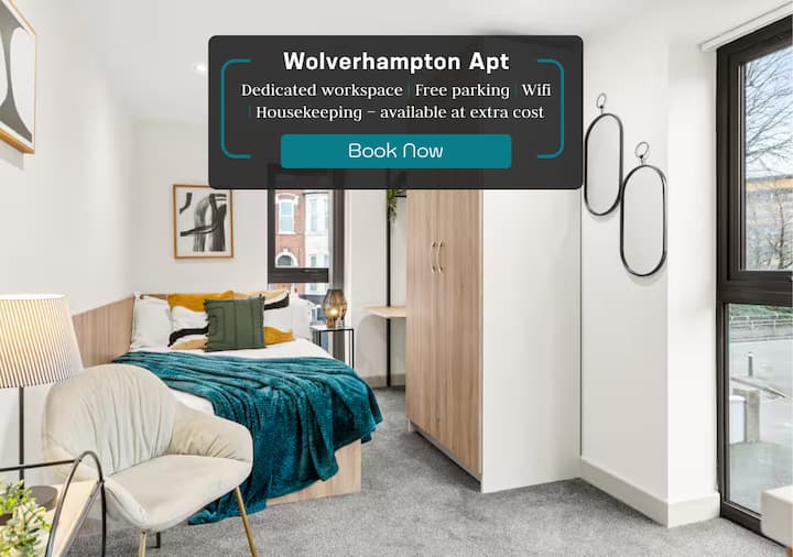 Modern Studio In Wolverhampton Close To Molineux - 울버햄프턴