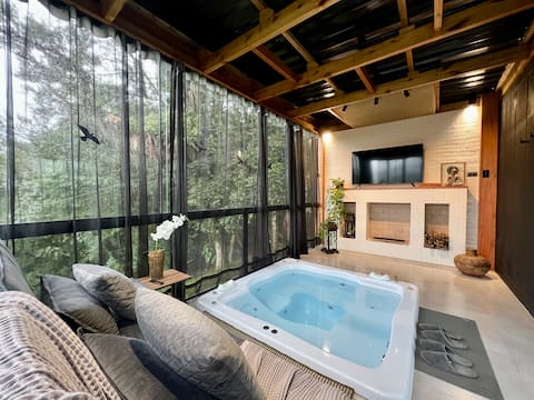 Top Airbnb: Romantic Cabana Verona - with Hydro GG in Rio Dos Cedros