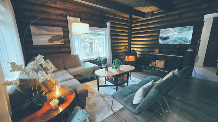 Log Cabin With Sauna | Central Island Getaway - Vancouver Island