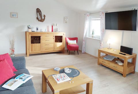 Leistungsstarkes Airbnb: holiday apartment in country house in Dithmarschen