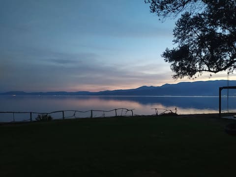 Seaside house next to thermal spa