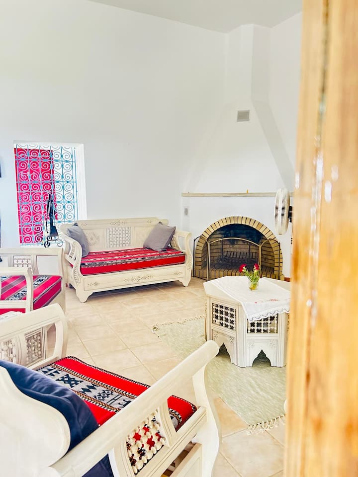 Villa 3ch, Piscine 12x4, Jardin Sur 2500m2 - Tunisia