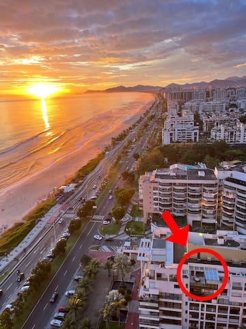 Cobertura charmosa na Barra da Tijuca