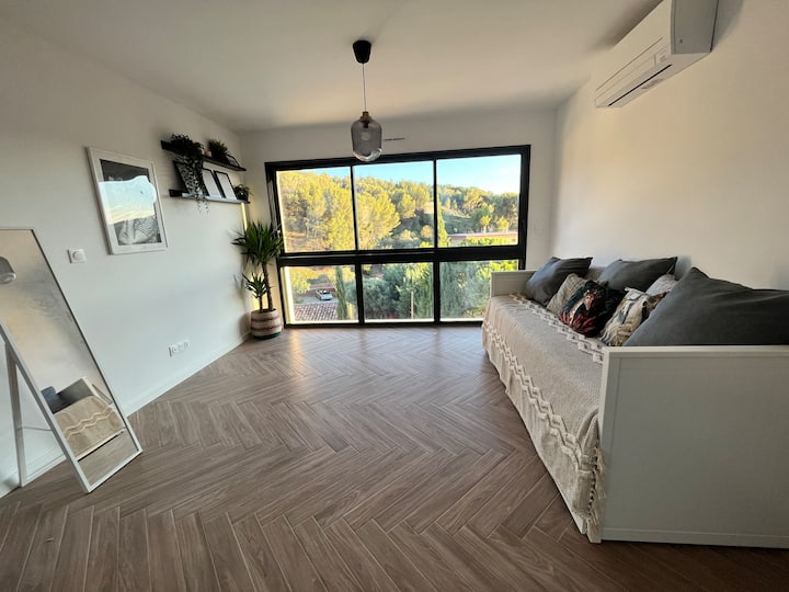 Habitación abierta, sin puerta 