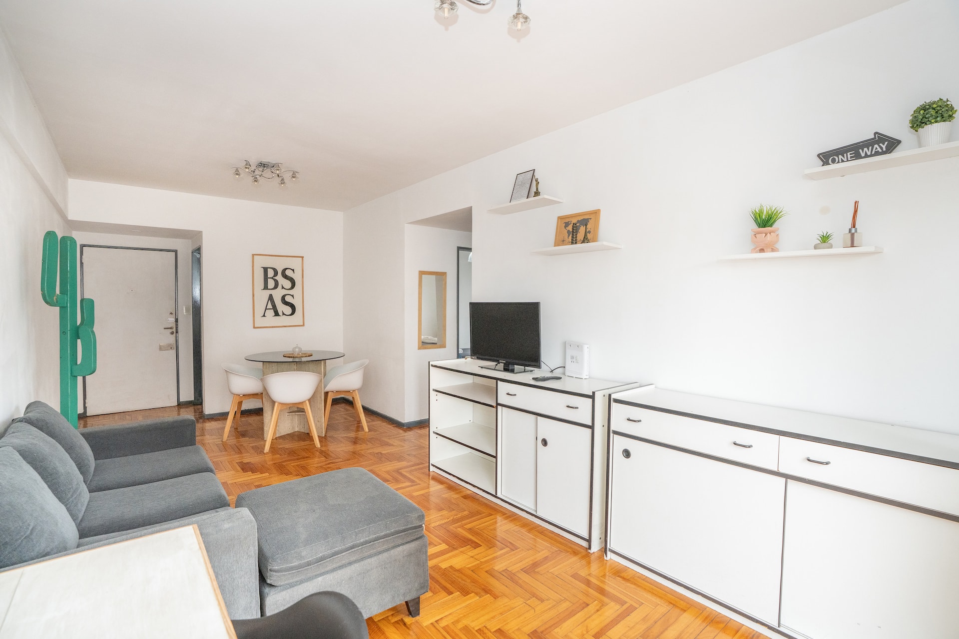 Apartamento de 2 quartos em Almagro com Wi-Fi e ar-condicionado