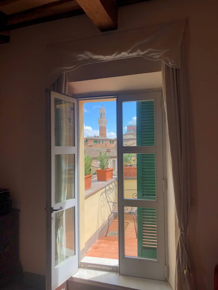 Rooftop Terrace With A View - Siena