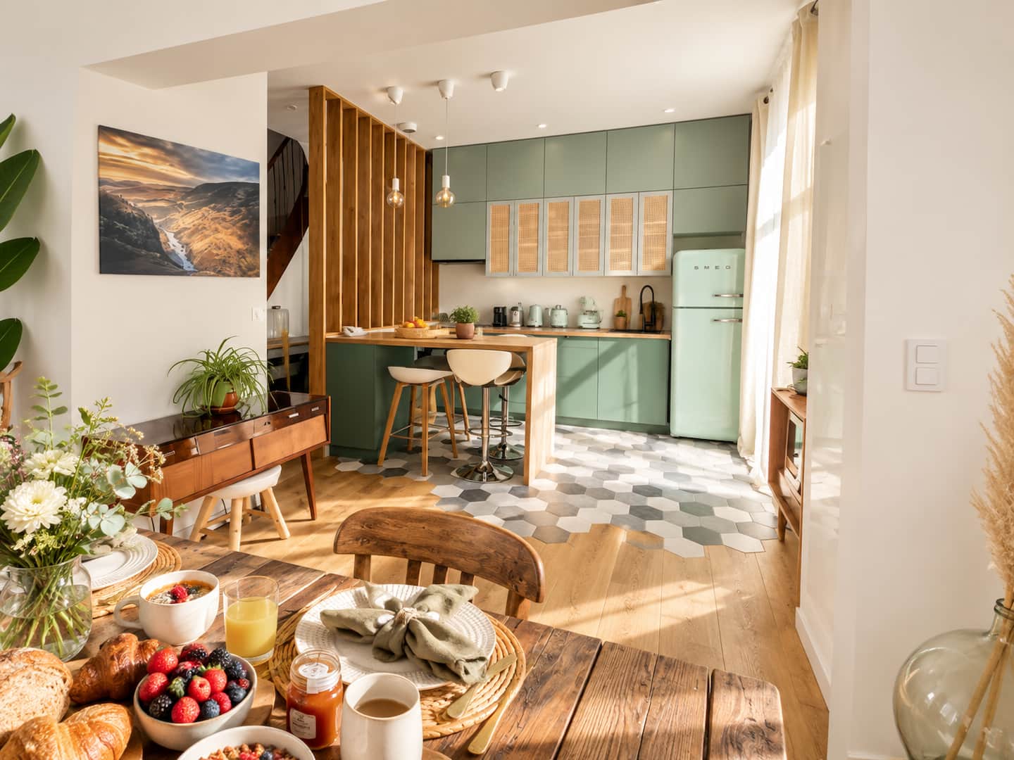 Giga Maison — Climatisation, Jardin, 4 Parkings, 5 Chambres — Grenoble