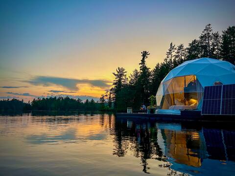 Northern Ontario Floating Water-Villa YURT